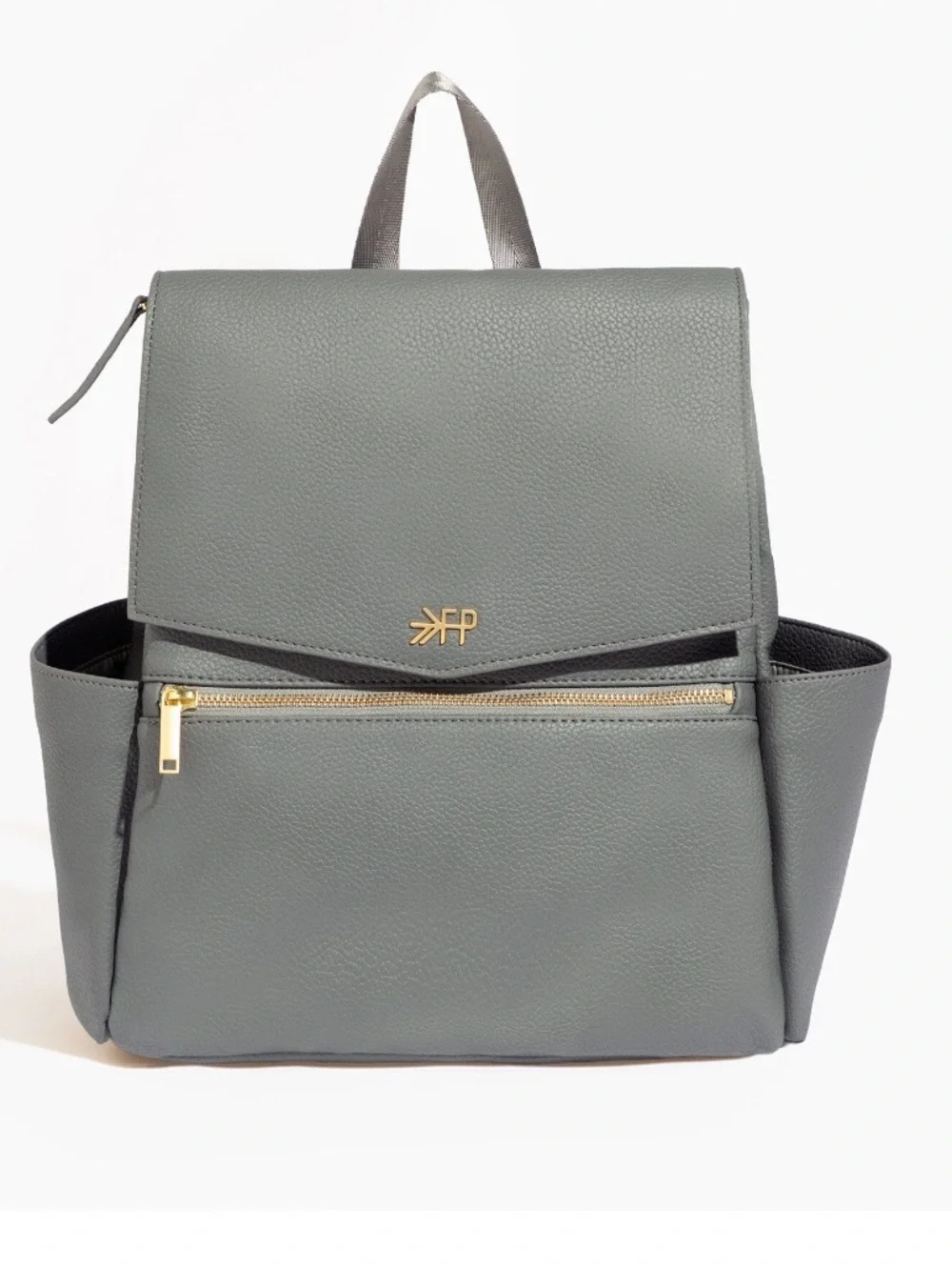 Freshly Picked Classic Diaper Bag in Grey